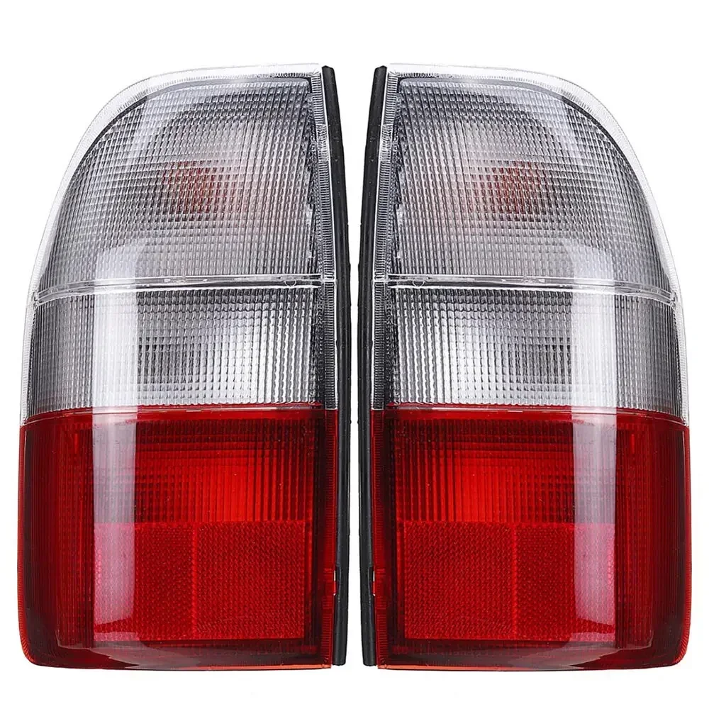 

Боковая задняя флейта, правая/левая, прозрачная и красная задняя флейта для Mitsubishi L200 MK3 1995-2006, автомобильные запчасти, автомобильные аксессуары