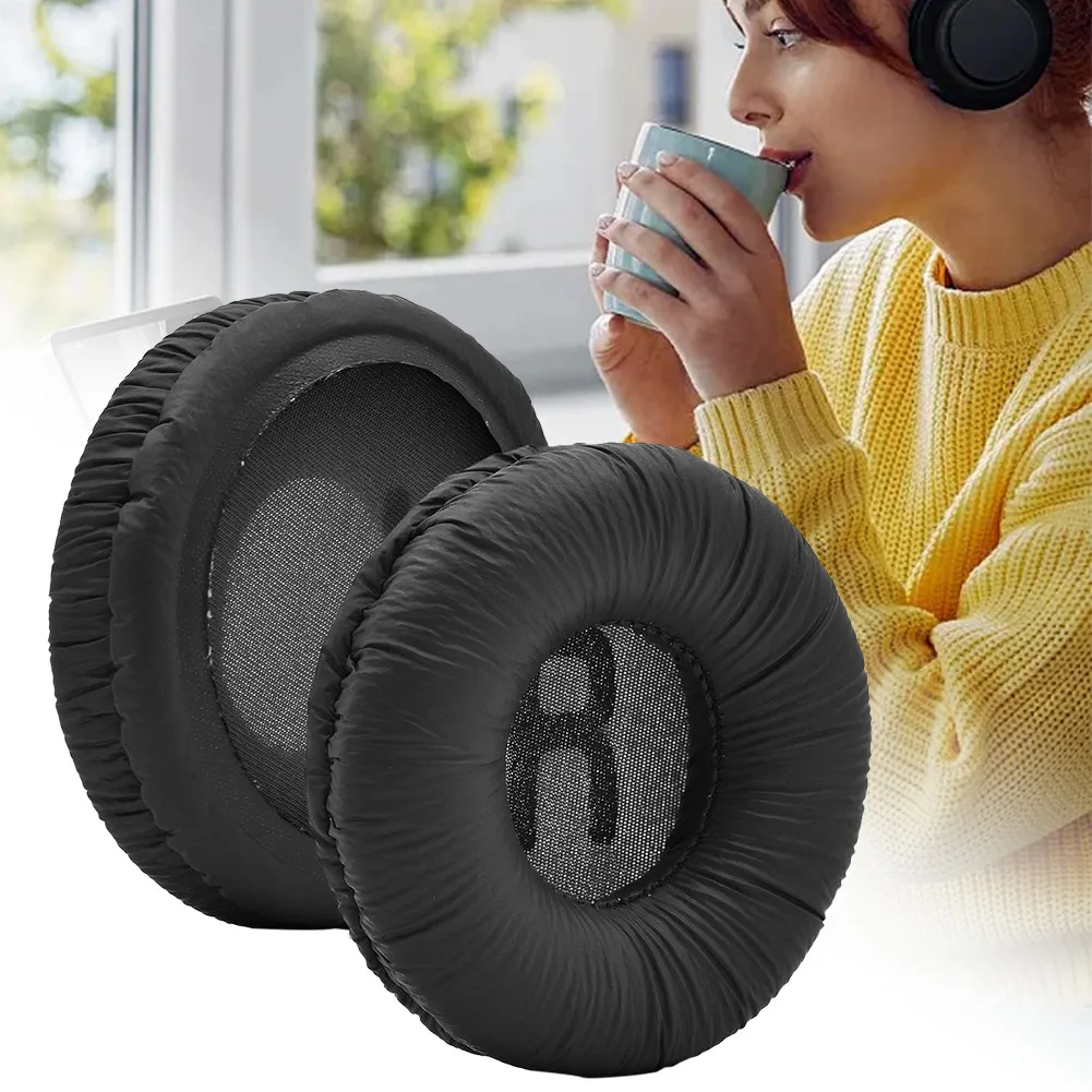 Ear Cushion Cover Protein Leather with Memory Foam Ear Pads Pillow Ear Cushions for JBL JR300 T450BT T500BT Tune600 Headphones