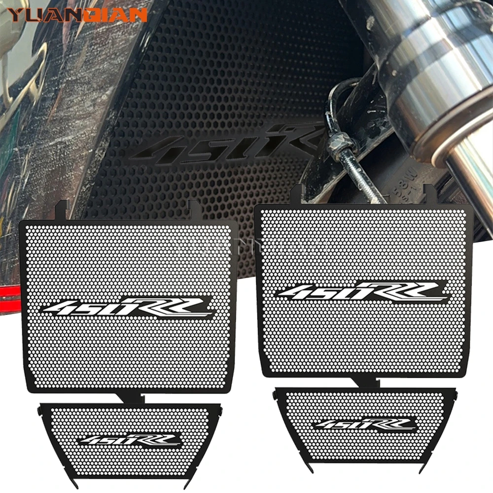 

For KOVE 450RR 450 RR 450 RR450 2023 2024 2025 Motorcycle Accessories Aluminum Radiator Grille Guard Cover Water Tank Protector
