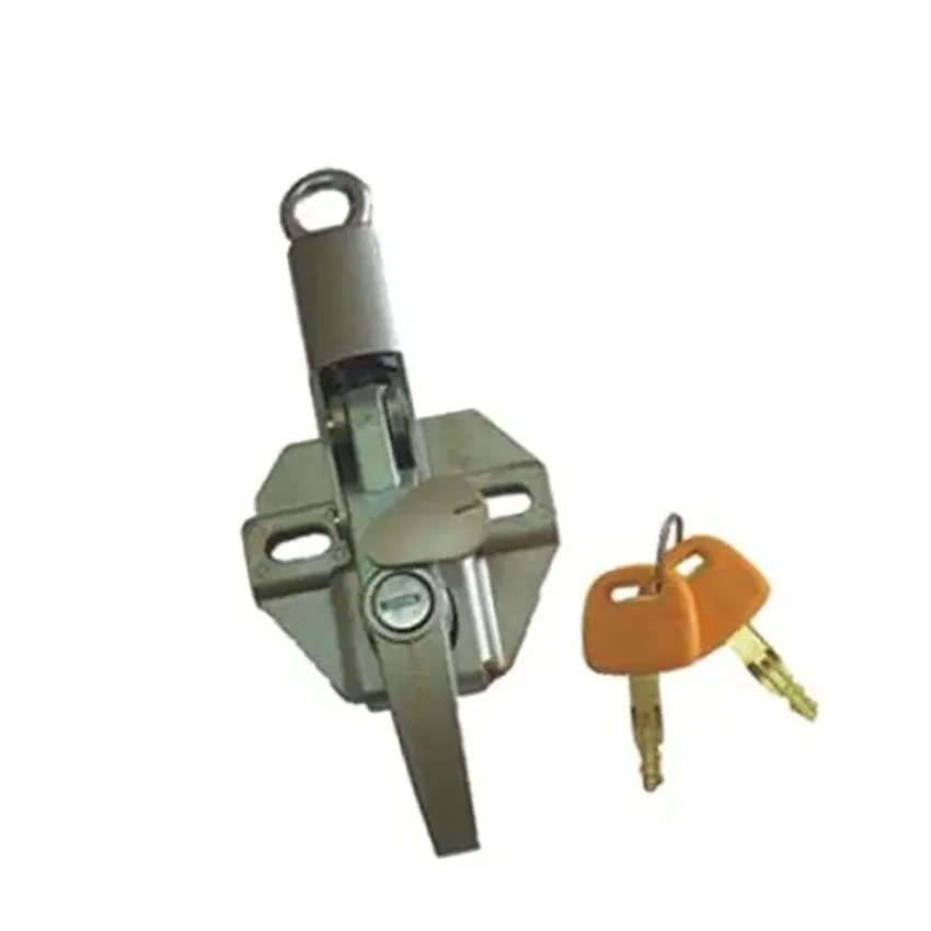 1R-9958 1R9958 Back Cover Lock with 2 Key 375-8749 375-8750 Compatible with Caterpillar Mini Hydraulic Excavator 303.5C 303.5D