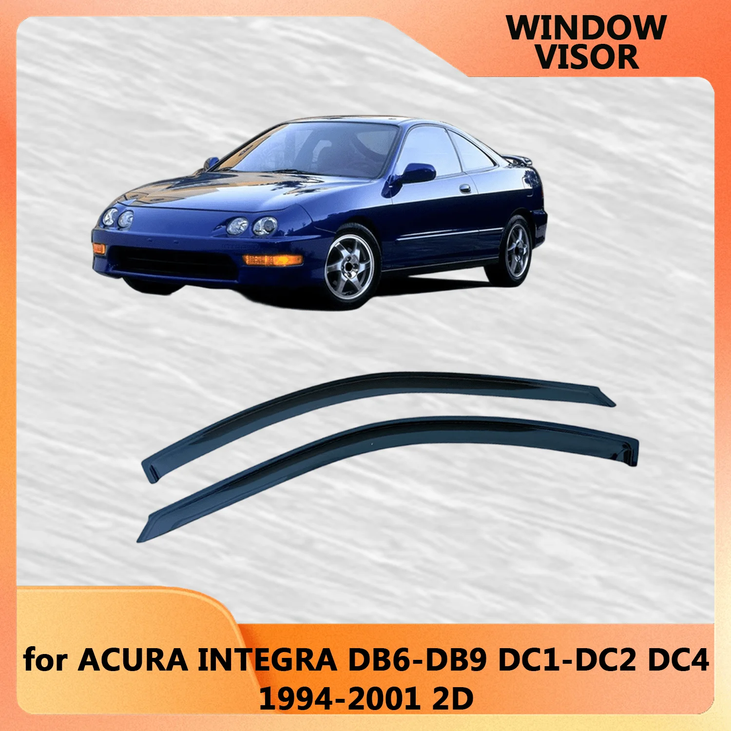 

Оконный козырек для ACURA INTEGRA 2-дверный 1994 1995 1996 1997 1998 1999 2000 2001 Ветровые дефлекторы Дождевики Дверной козырек Вентиляционные шторы