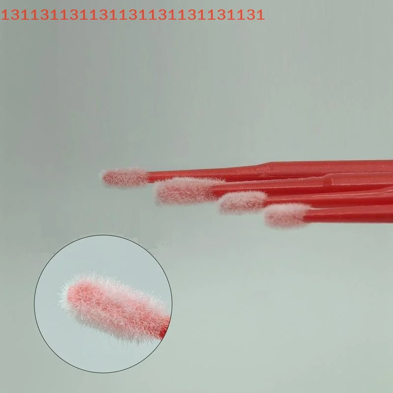 50/100 個まつげ除去綿棒マスカラワンドアプリケーターまつげエクステンション用メイクアップツール使い捨てマイクロブラシ