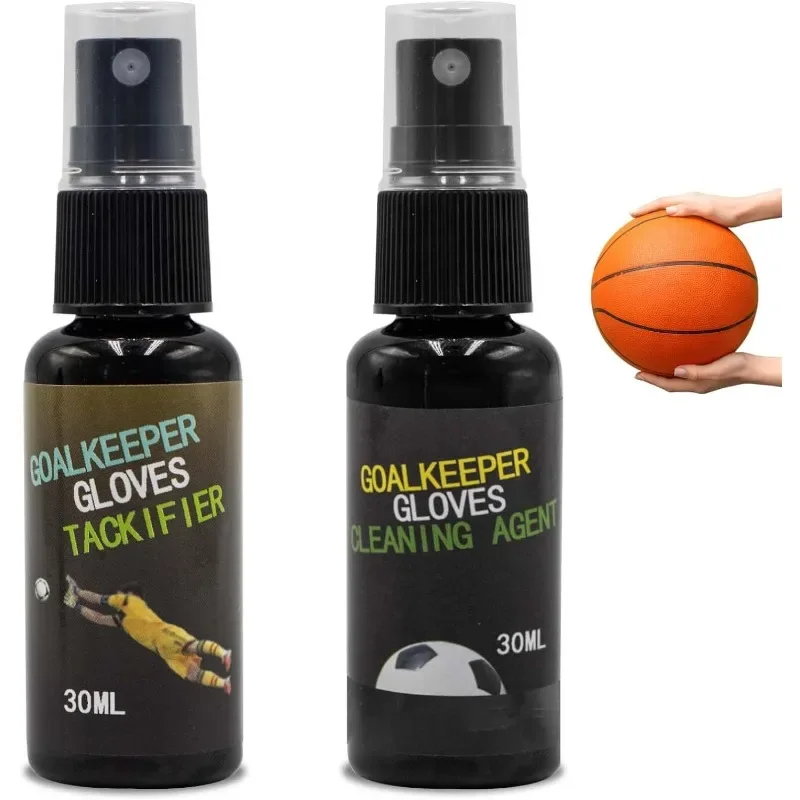 30ml Grip Spray basket Grip Spray guanti da calcio Spray portiere tacgifier guanti da calcio antiscivolo agente di pulizia