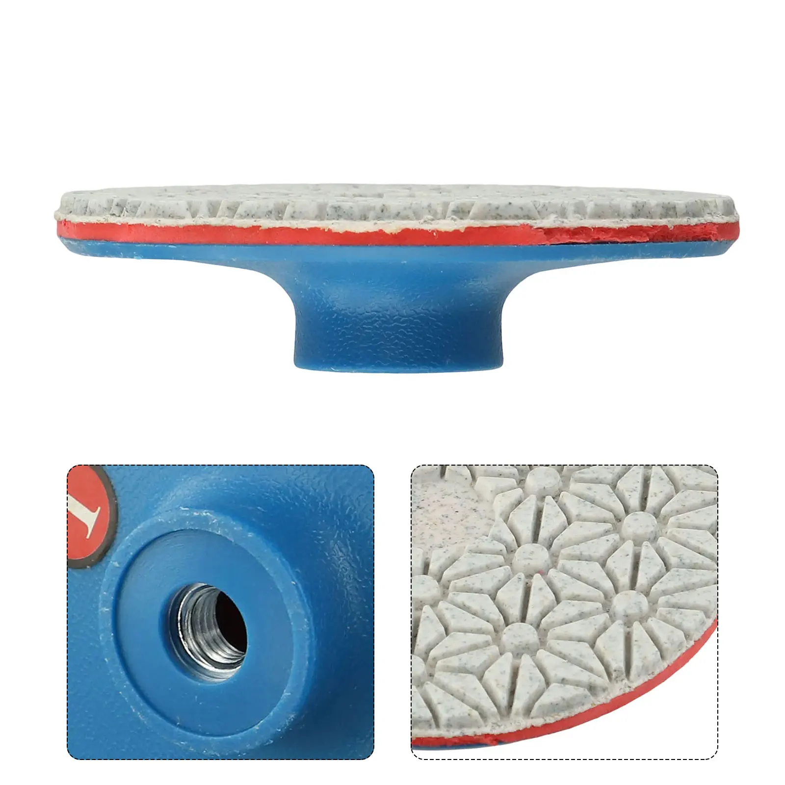 Stone Polishing Grinding Wheels Polishing Projects 100mm Diameter Convenient Dry Polishing For Concrete 100mm 4inch