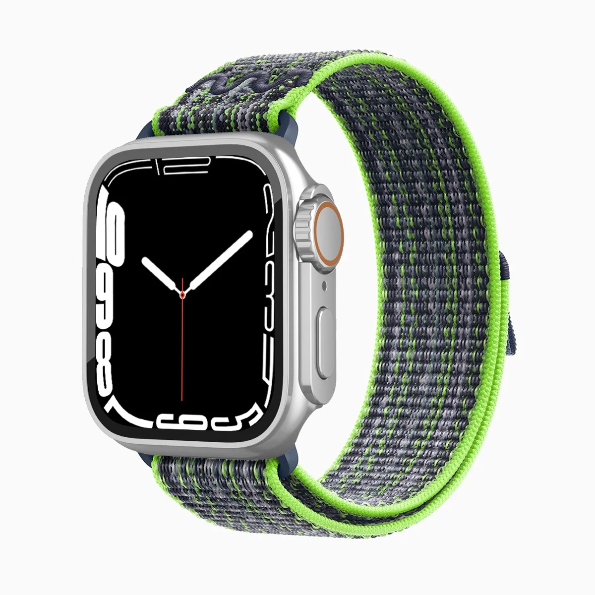 Nylonowy pasek sportowy + etui do Apple Watch 9 8 7 6 5 4 45 44 41 40 mm Luksusowa bransoletka rekreacyjna Correa do Iwatch8 7 6