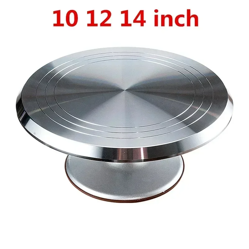 cake stand Baking tool 10 12 14 inch mounted cream cake table Turntable Rotating table stand base turn around Decorating table