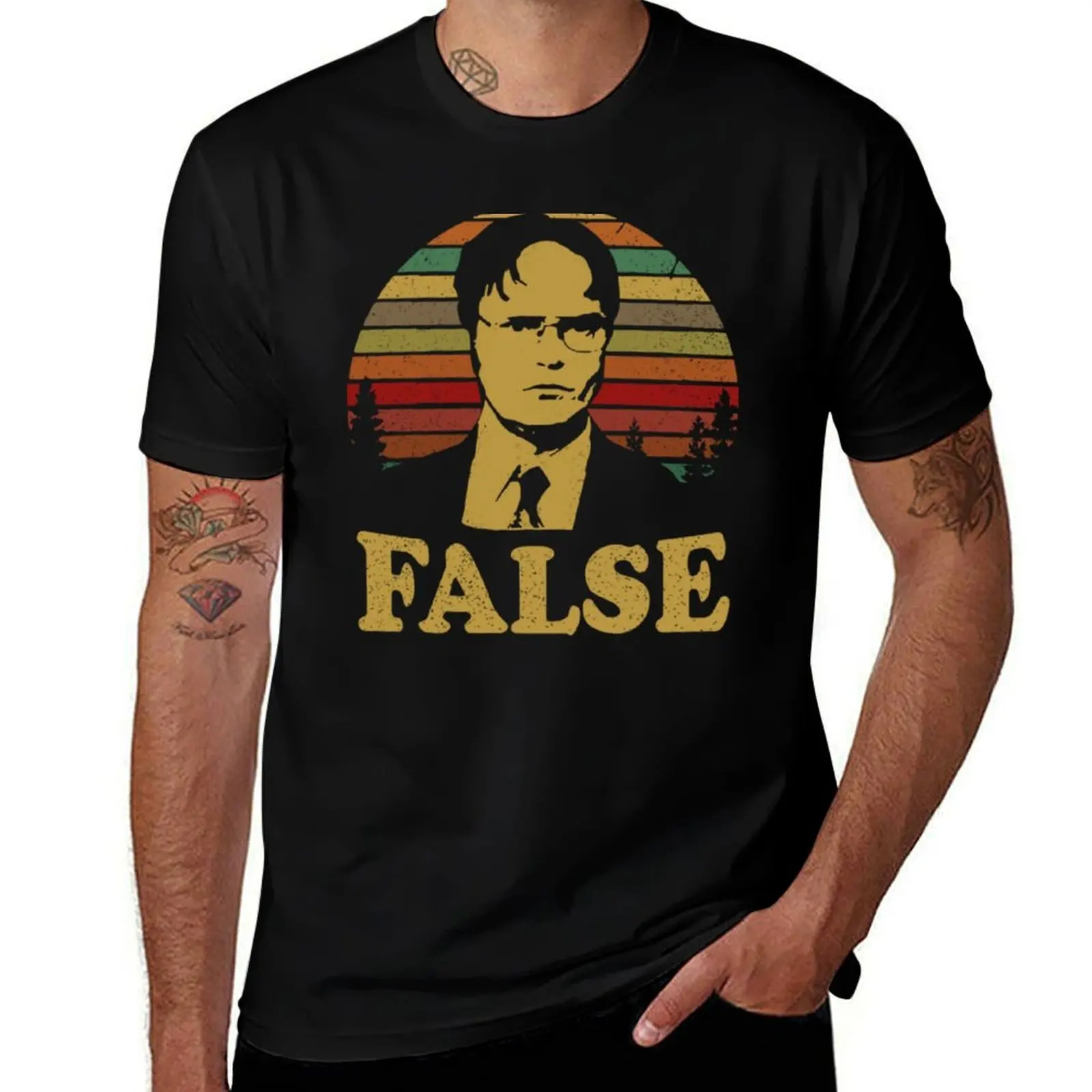 FALSE T-Shirt man t shirt summer T-Shirt