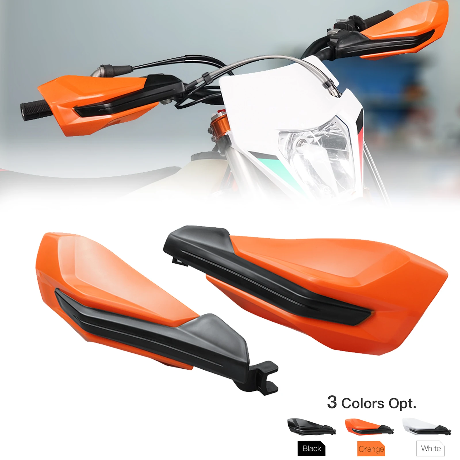 

For KTM 2014-2023 EXC300 EXC SX XC XCW EXCF SXF XCF TPI Six Days 125 200 250 300 350 400 450 500 Motorcycle Handlebar Guards