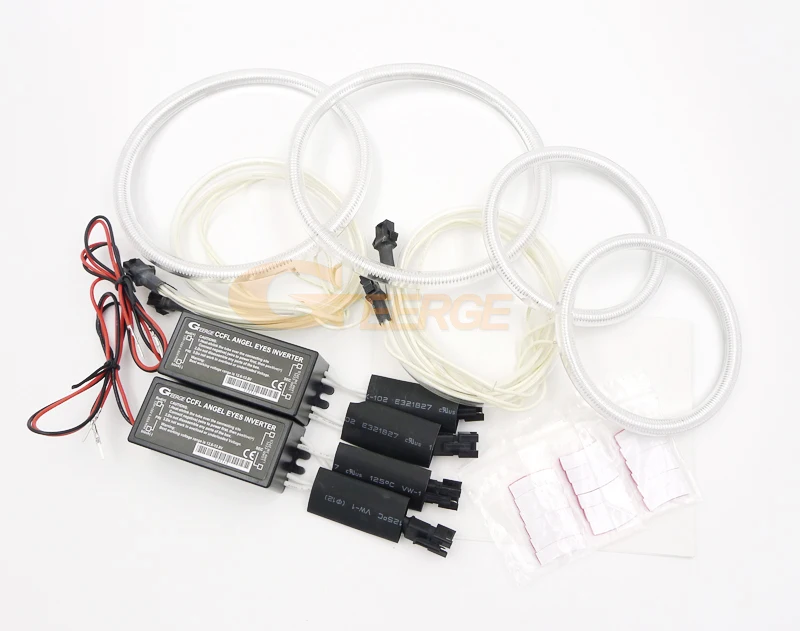 For Volvo S60 V60 2010 2011 2012 2013 Excellent Ultra Bright CCFL Angel Eyes Kit Halo Rings