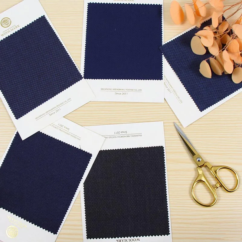 High Quality Anti Static Wool Twill Fabric, Weft Stretch Wool Cloth, Fabrics For Sewing Business Suits And Staff Uniform Jackets