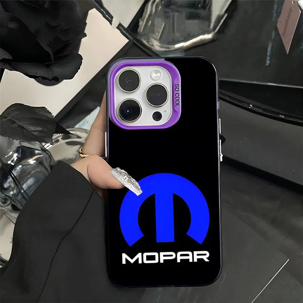 

Чехол для телефона MOPARs, матовый, жесткий, лазерный, для IPhone 16 15 14 13 12 Pro Max 11 2024