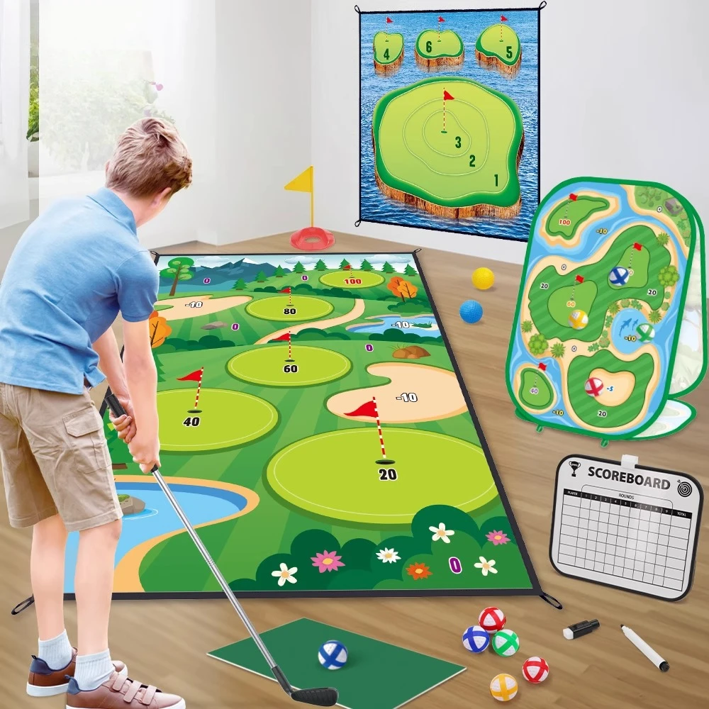 Clubes de golfe infantis internos e externos