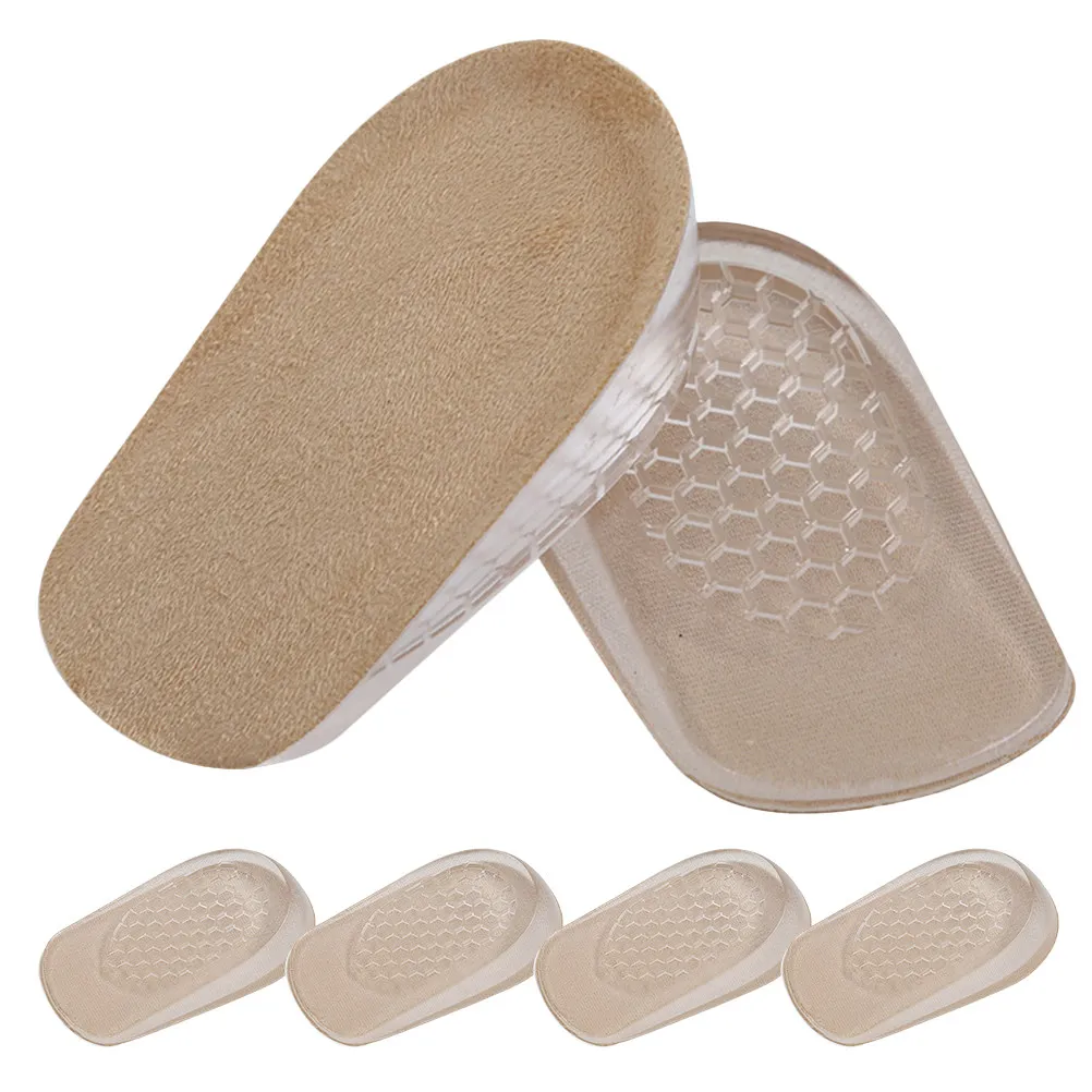 

3 шт. невидимые стельки для увеличения роста на 1 см, дышащие, противоскользящие, с подушечками для пяток, для мужчин и женщин, инструмент для ухода за ногами
