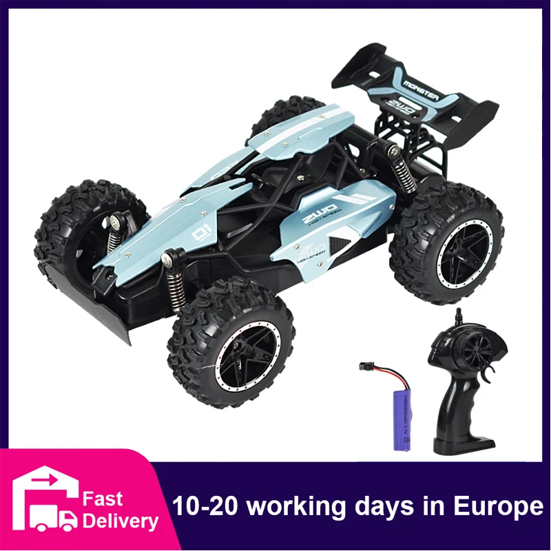 

1:18 High Speed RC Car 4WD Radio Control Vehicle 25km/h Off Road Remote Control Cars Trucks Buggy Toys For Boys Christmas Gift