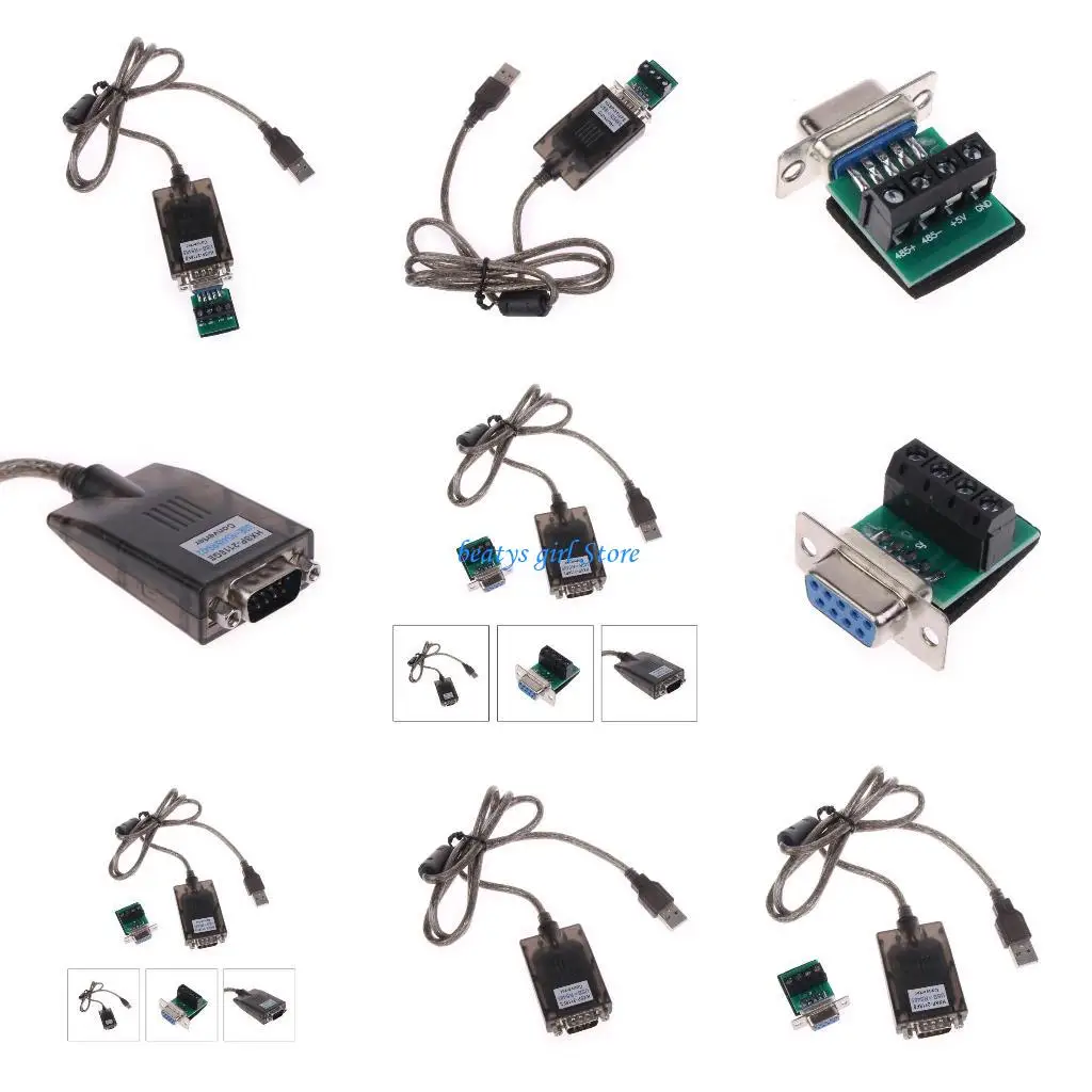 

C7AB USB в RS485 Converter USB RS-485 CABLE SERIAL DB9 разъем Полнополовину полусуплекс PL2303