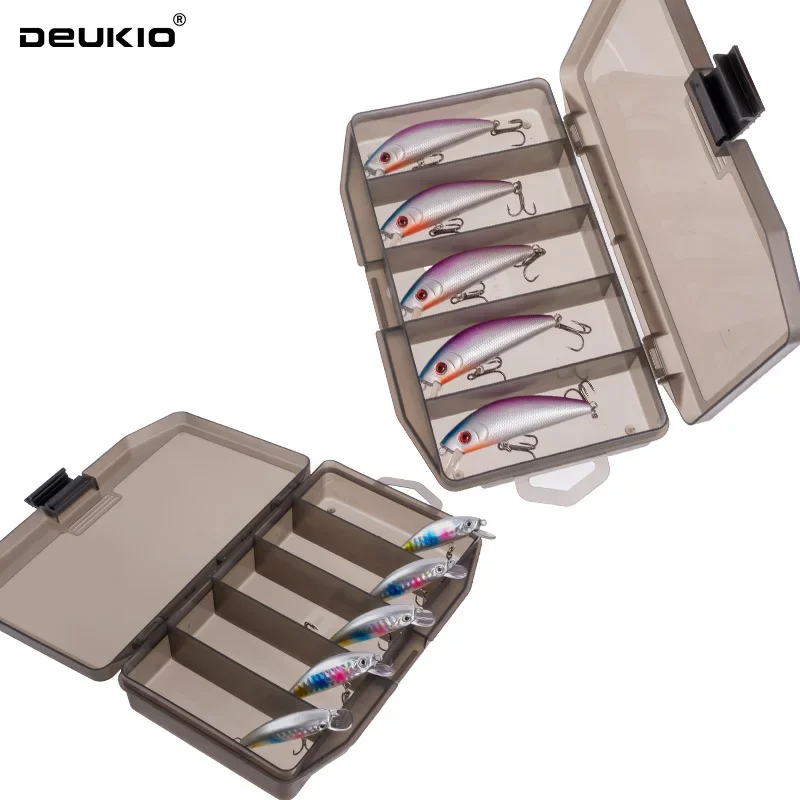 5pcs Floating Hard Bait Set 7g/8g Minnow Lures with 3D Fisheye & Sharp Treble Hooks Long Casting Artificial Bait for Bass Pike