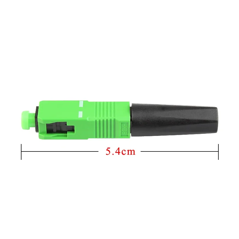 100PCS FTTH quick connector Embedded SC APC  Fiber Optic Fast Connector  single-mode SCAPC  fiber optic connector