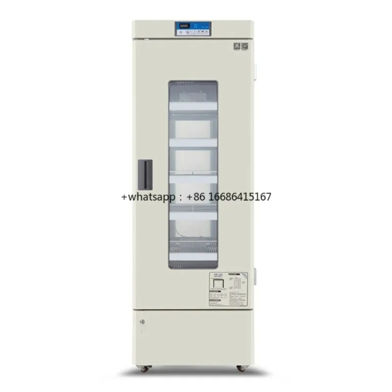 4 +/-1 Degree 268L Upright Bank Refrigerator For Lab Hospital