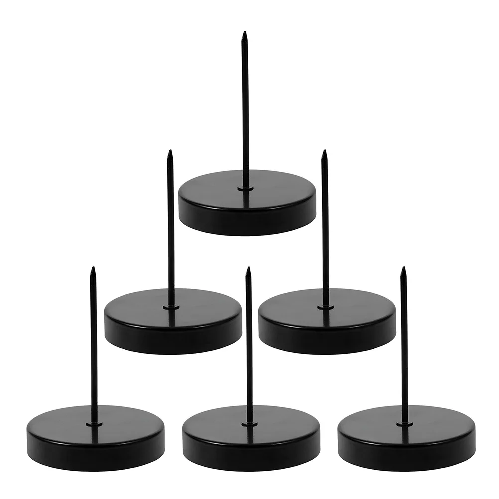 

6Pcs Iron Plate French Inspired Tray for Dining Table Decor Kitchen Decor Riser Centerpiece Fixture