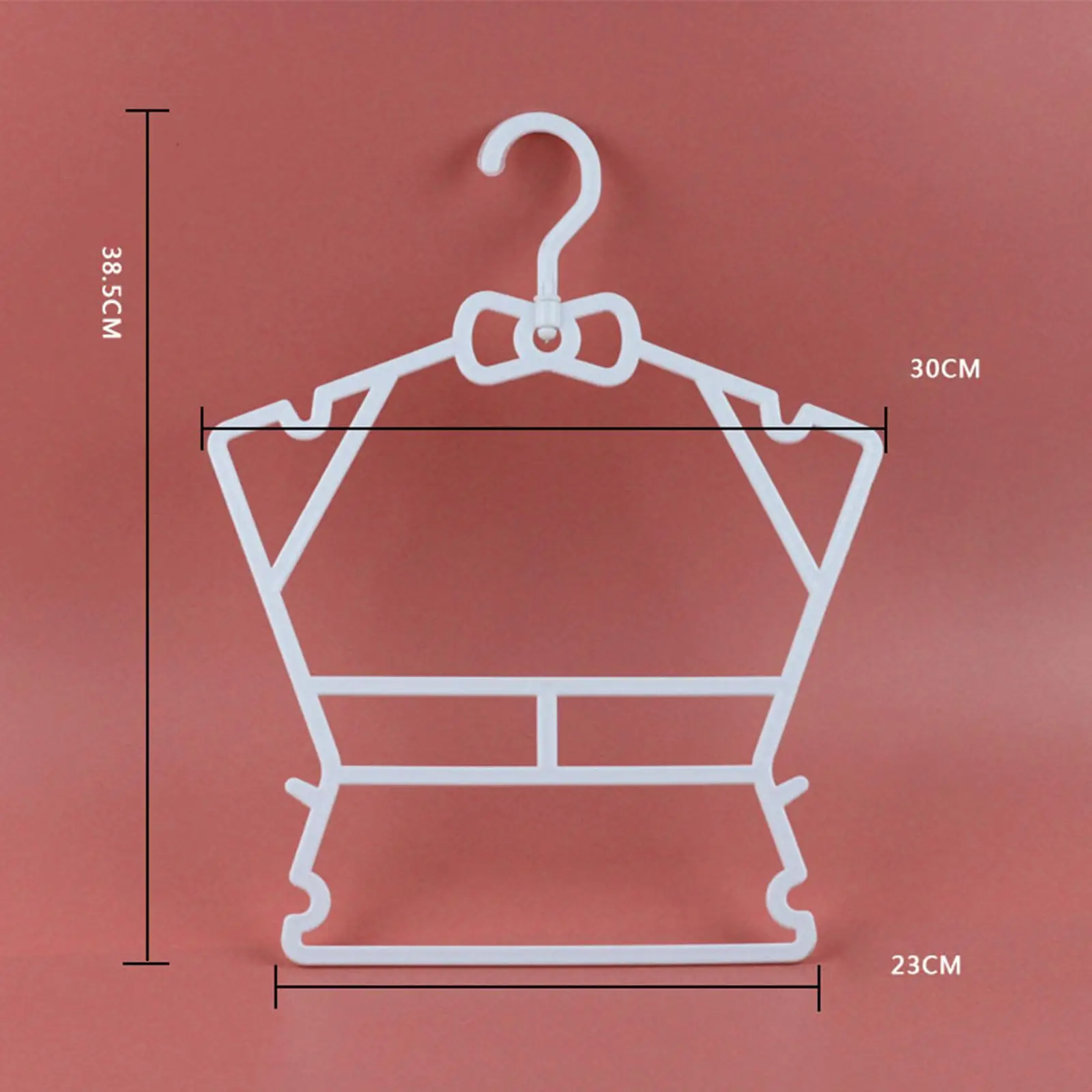 10Pcs Swimwear Hangers, Bathing Suit Lingerie Display, Swimsuit Hanging Rack for Wardrobe