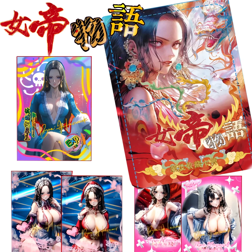 

The Empress Story Collection Cards Goddess Series Anime Attractive Boa·Hancock Birthday Commemorative Card Children Holiday Gift