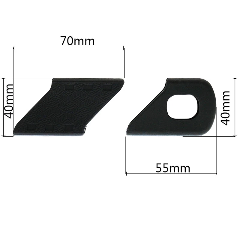 ENLEE MTB Rennrad Fahrrad Kurbel Arm Schutz Abdeckung Kurbelgarnitur Kappe Schutz Silikon Fahrrad Kurbel Stiefel Staub Proof Abdeckung Boot – Detail 7