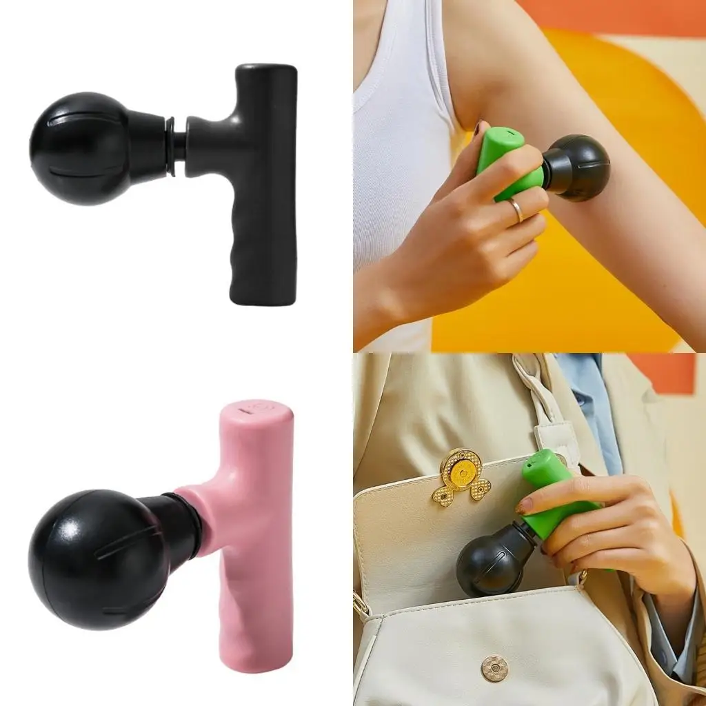 

U2JB Портативный мини-ручной массажер, небольшой дорожный обезболивающий массажер, перкуссионный массажер для глубоких тканей, и