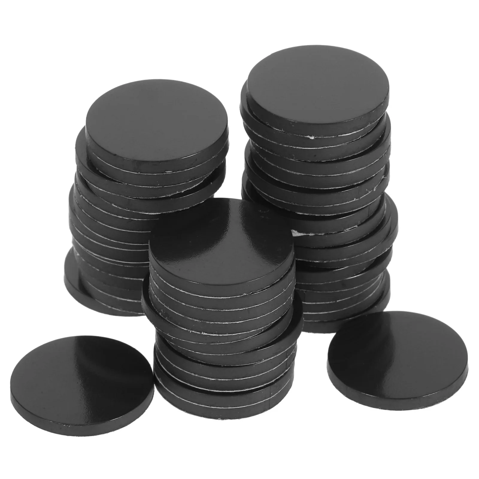 

45Pcs Adhesive Backing Round Magnets Sticky Discs for DIY Craft Projects Refrigerator Whiteboard Magnetic Adhesive Strips