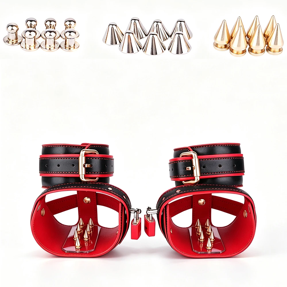 FRKO Fantasy Punishment Ankle Cuff BDSM Bondage Erotic Sex Toy Men Restraints Sex Bondage Gear Adult Games Feet Cuff Role Play