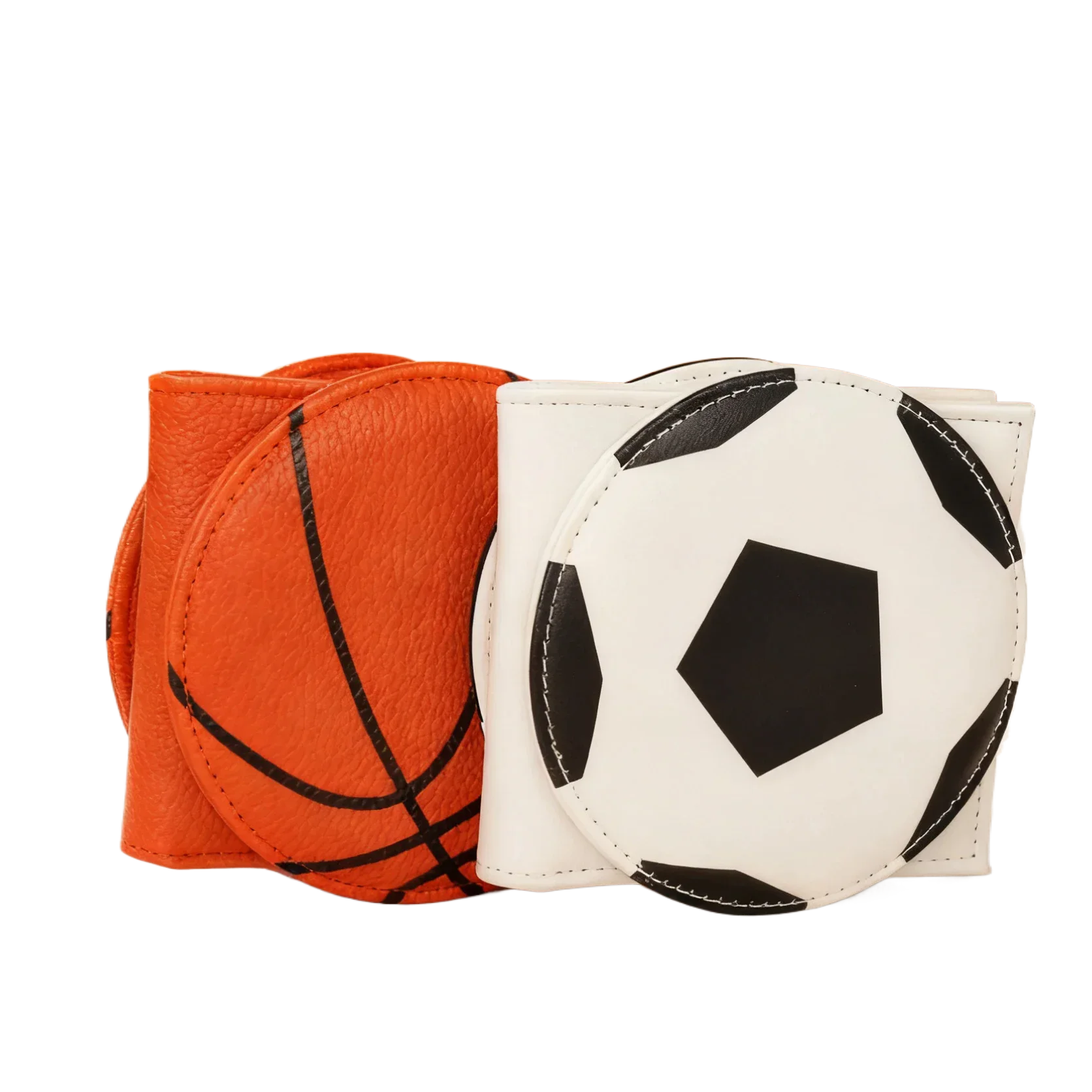 Anime Wallet Basketball Soccer Ball Design Mini Wallet for Kids PU Leather Coin Purse Portable Sports Theme Card Holder for Boy