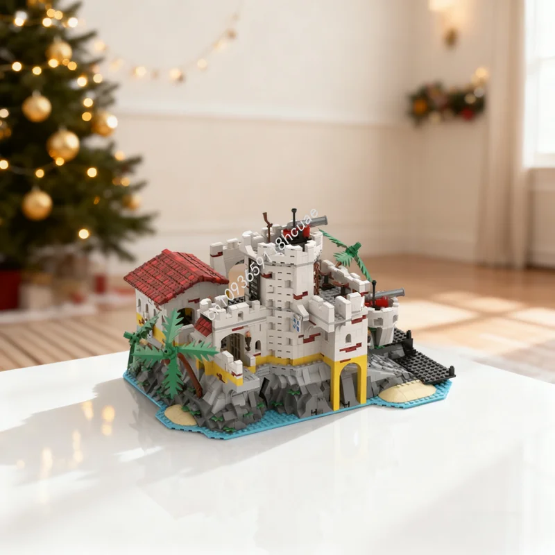 

805pcs MOC Governor S Office Expansion Eldorado Model Building Blocks Construction DIY Toys Creative Brick Christmas Gift Kids