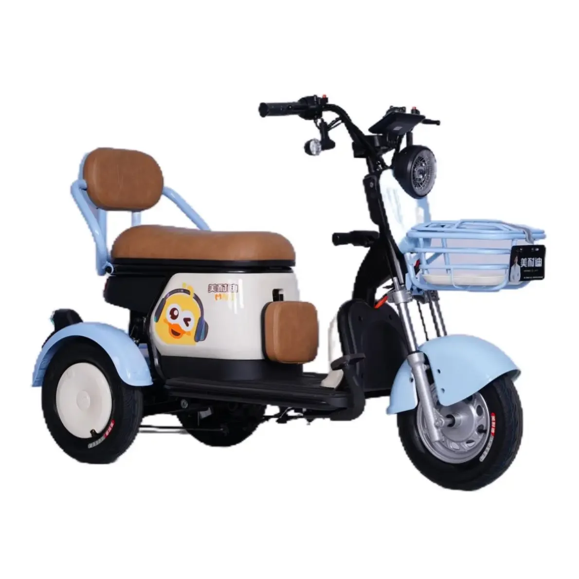 2024 High Quality Comfortable E 3 Wheels Electric Tricycles Lightweight Disabled Mobility Scooter For Elderly