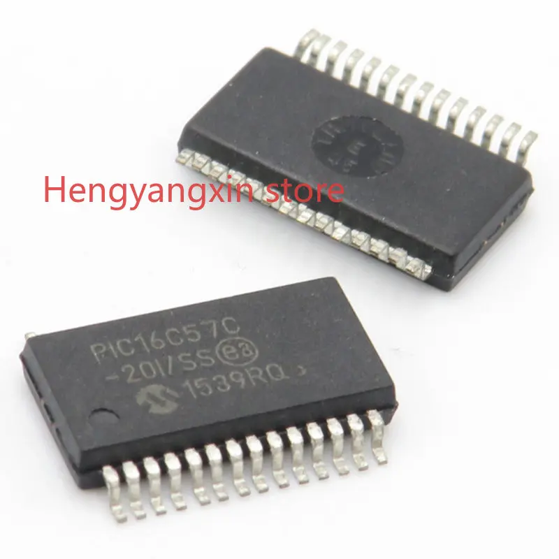 5 PCS PIC16C57C-20I/SS , SSOP28 , Device marking:PIC16C57C , 8-bit Microcontrollers - MCU,New Original In Stock