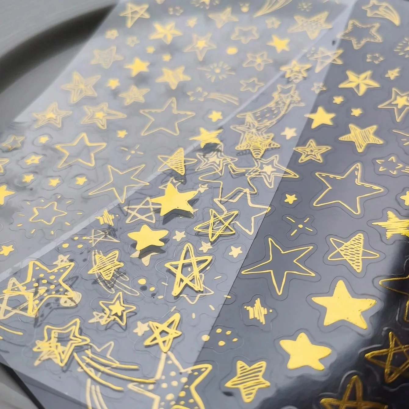 1pcs Metallic Planet Pattern Assorted Sticker Creative Multi-Purpose Sticker For DIY Craft Painting Decoration A6177