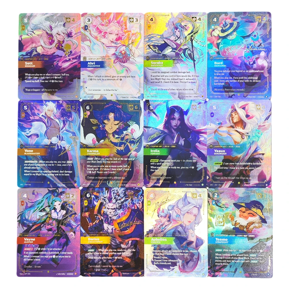 riftbound signature cards Riftbound Card Game: Vayne 223*/221 (Signature)