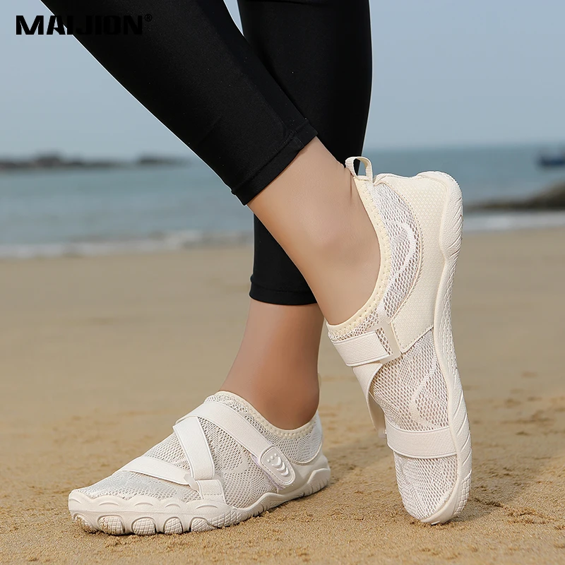 Quick Drying Beach Walking Aqua Shoes Men's Breathable Light Water Sports Shoes Women's Wading Sneakers for Surfing Fishing