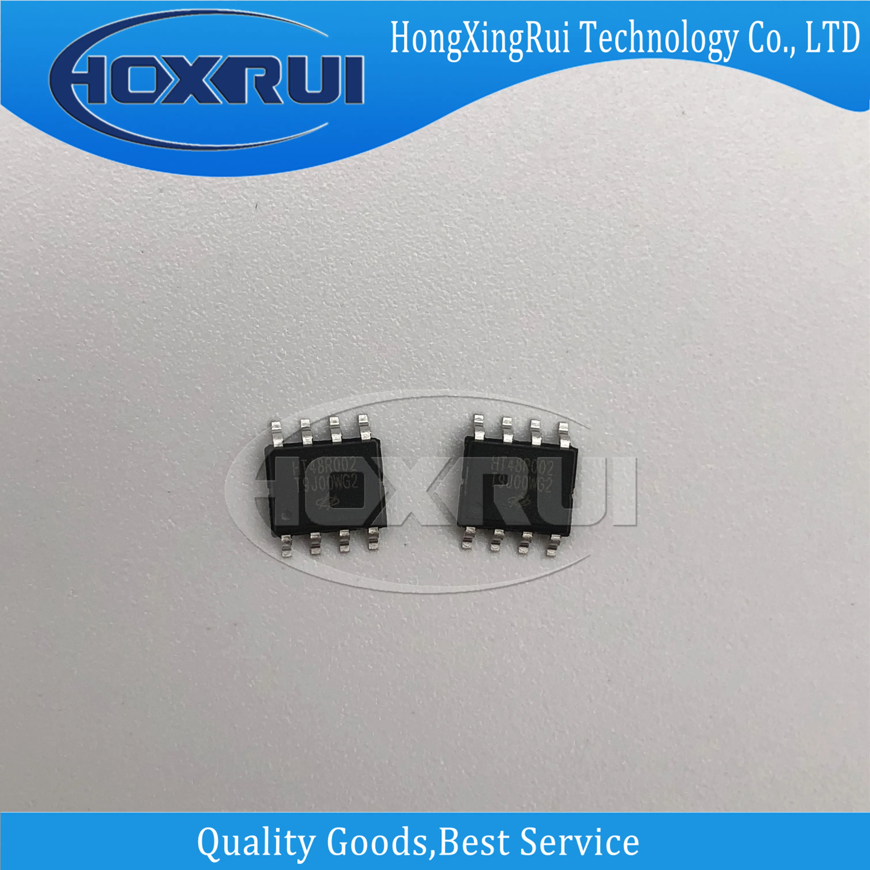 (1 piece),HT48R002,SOP-8,OTP microcontroller. Low power consumption, built-in timer, with sleep and wake up functions, watchdog