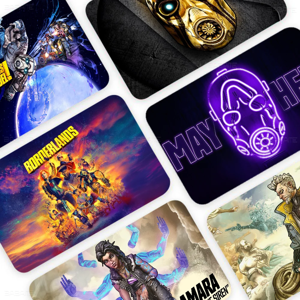 GAME B-BORDERLANDS Anmie Sticker Film Skin Cover For Credit Card Debit Bank Card Front