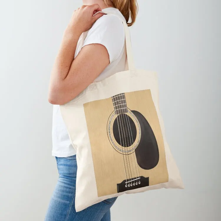 Bolso de mano para guitarra acústica, bolso de compras para mujer, bolso de mano para hombre y mujer, bolsos de tela