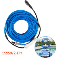 995872-DIY 18M/60FT 3-Wire Cable and Swivel Assy for Maytronics Dolphin Premier, Triton, Deluxe Robotic Pool Cleaner