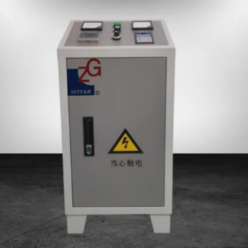 تحكم سخان الكهرومغناطيسي تبريد الهواء آلة التدفئة التعريفي التردد المتوسط التعريفي لحام المعدن المحمول