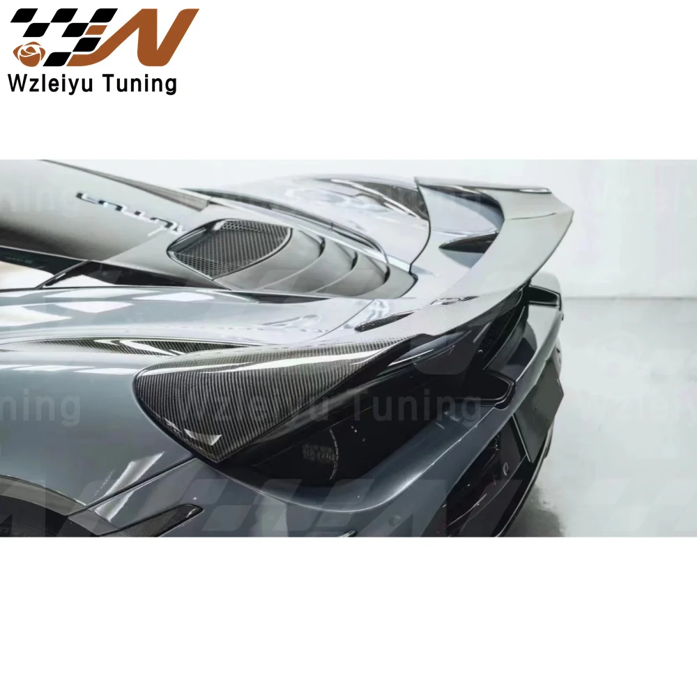 New Style Carbon Fiber Rear Trunk Spoiler Wing Fit For Mclaren 720S High Quality Fitment