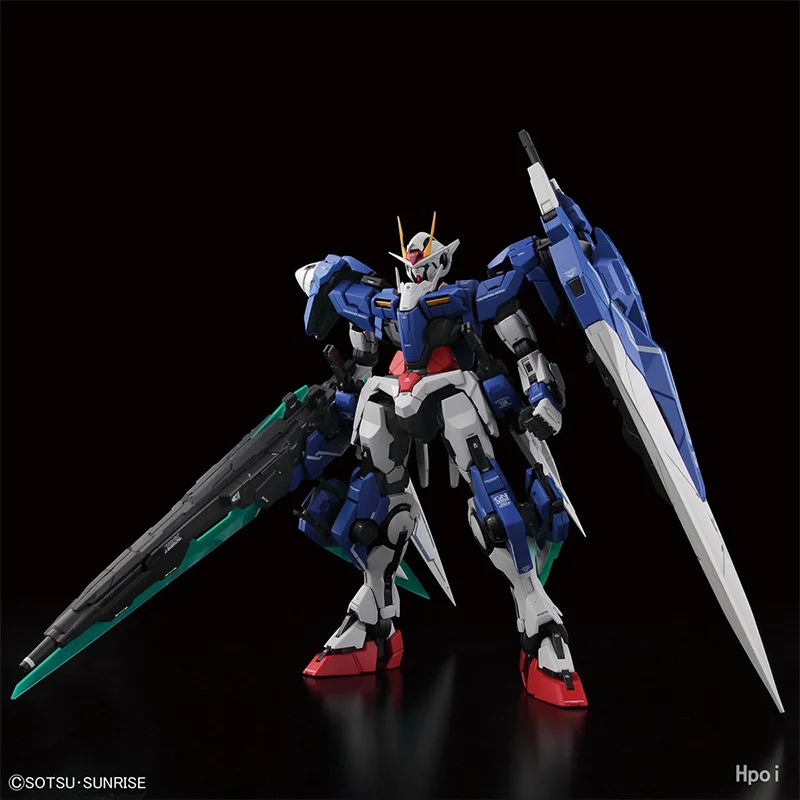 Bandai-figura de acción de Gundam Seven Sword/G, modelo Original de Anime, juguete de ensamblaje, colección de regalo, grado perfecto, PG 1/60 00, 40Cm