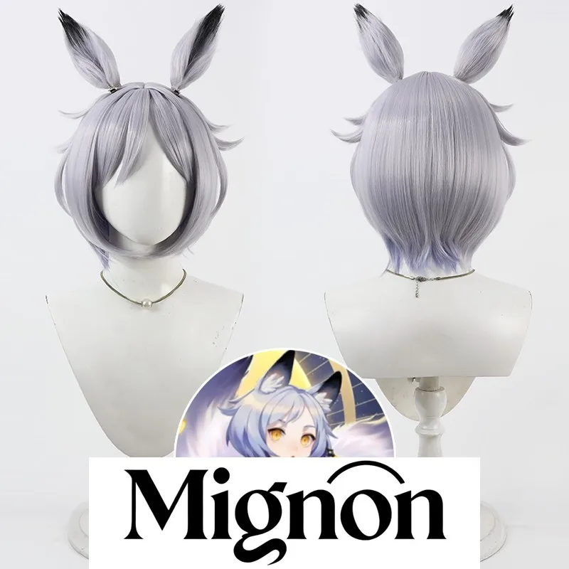 

Миньон 300, Великобритания, парик для косплея Chiho, Brant MOBA, мобильная игра, стиль кожи головы с ушками