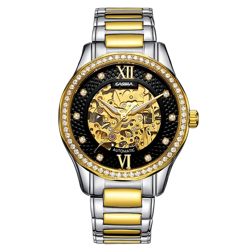 CASIMA Couple Watches Simple Trendy Fashion Watch Versatile Waterproof Luminous Men's Mechanical Watch Model PE-8805-1001