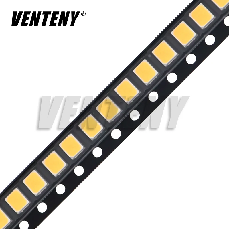 100pcs 2835 1W 0.5W 0.2W LED SMD 2800-3200K Warm White 3V 6V 9V 18V 150MA 100MA 60MA High Brightness