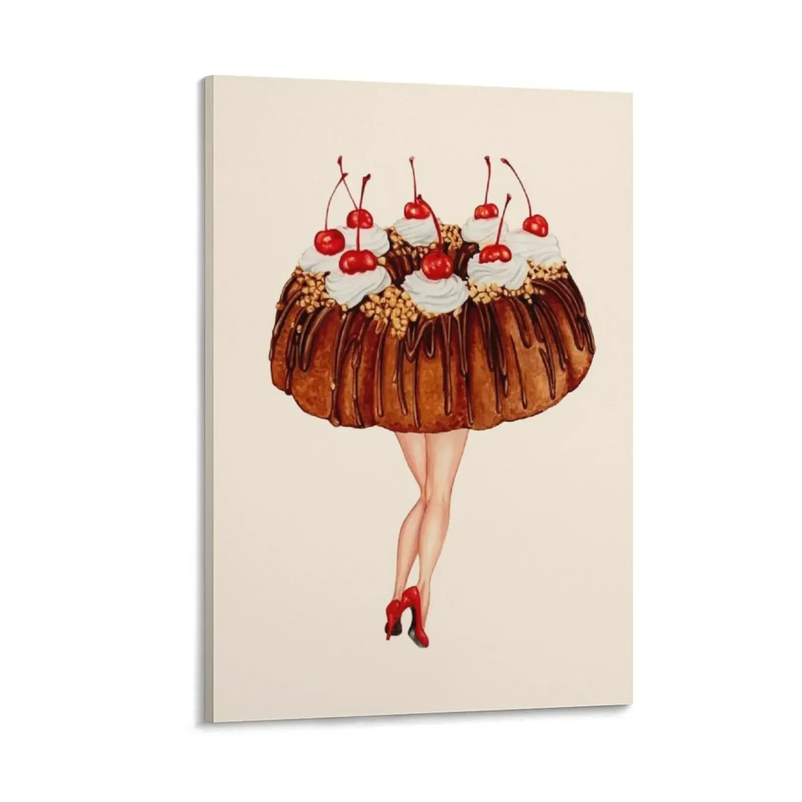 

Hot Cakes - Bundt II Canvas Painting anime decoration canvas wall art poster anime interior paintings