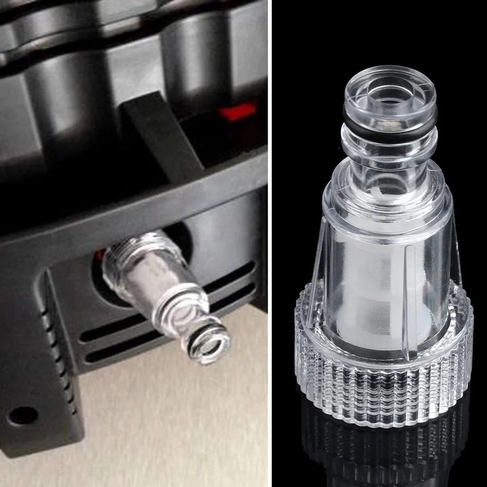 Water Filter Pressure Washer Filter 3 4 Inch Spare Transparent 1 Pc Clear Inlet Filter Car Plastic Tool Replace