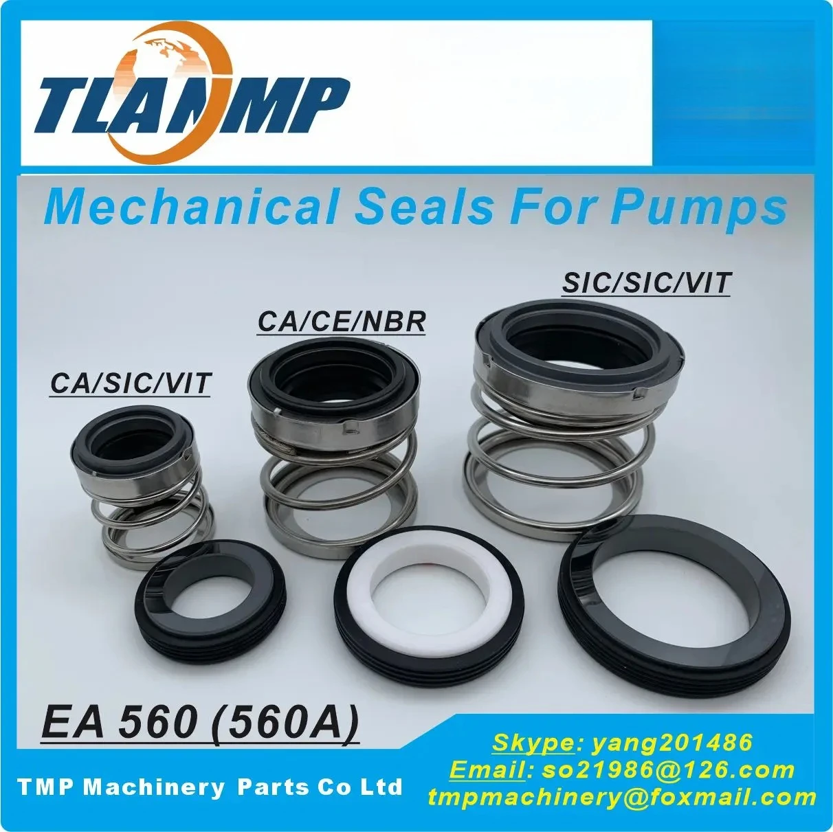 EA560-18/19/20/22/25/28/30/32/35/38/40/45/50 , TLANMP 560A Mechanical Seals For Water Pumps