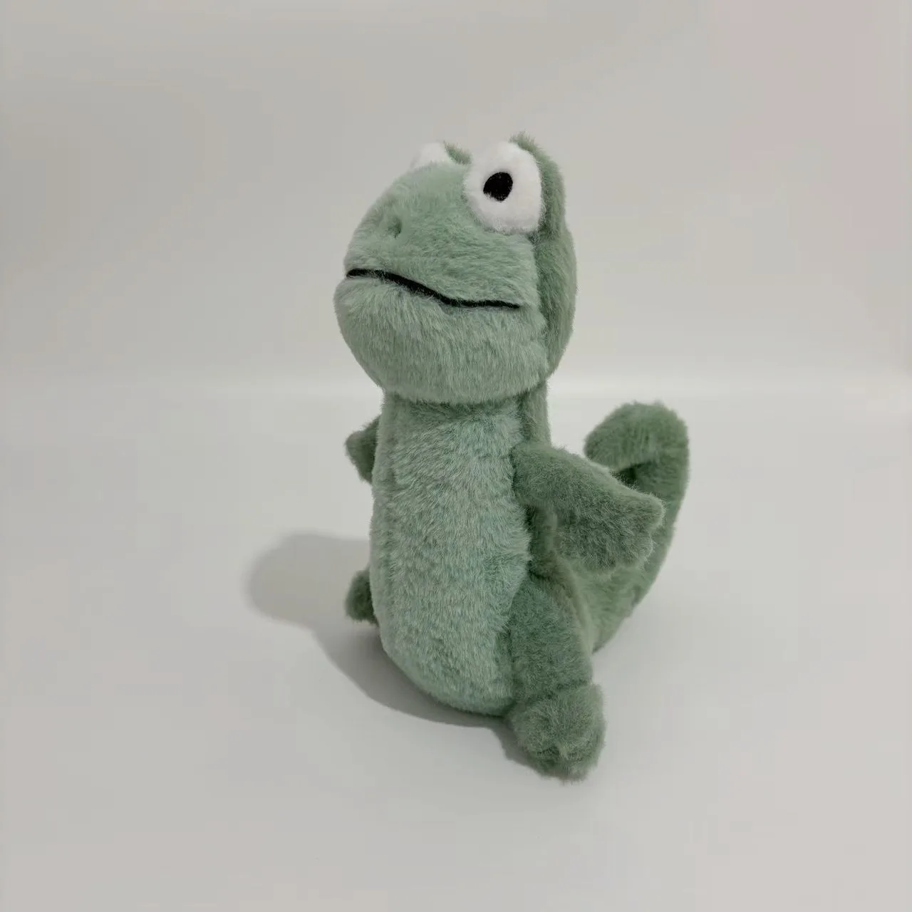 

New Arrival Hoppers King George Plush Toy Green Lizard Stuffed Animal Cartoon Doll Gift birthday gift